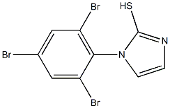 1-(2,4,6-tribromophenyl)-1H-imidazole-2-thiol Structure