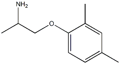 1-(2,4-dimethylphenoxy)propan-2-amine Structure