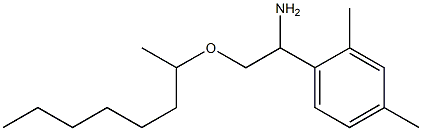 1-(2,4-dimethylphenyl)-2-(octan-2-yloxy)ethan-1-amine Structure