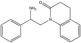 1-(2-amino-2-phenylethyl)-3,4-dihydroquinolin-2(1H)-one 구조식 이미지