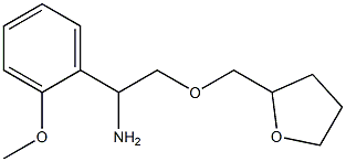 1-(2-methoxyphenyl)-2-(oxolan-2-ylmethoxy)ethan-1-amine Structure