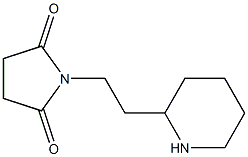 1-(2-piperidin-2-ylethyl)pyrrolidine-2,5-dione Structure