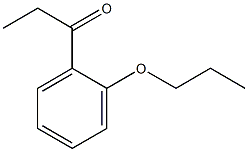 1-(2-propoxyphenyl)propan-1-one 구조식 이미지