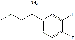 1-(3,4-difluorophenyl)butan-1-amine Structure