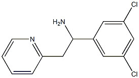 1-(3,5-dichlorophenyl)-2-(pyridin-2-yl)ethan-1-amine Structure