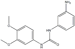 1-(3-aminophenyl)-3-(3,4-dimethoxyphenyl)urea Structure