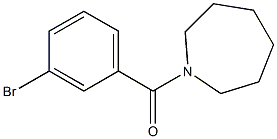 1-(3-bromobenzoyl)azepane Structure