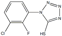 1-(3-chloro-2-fluorophenyl)-1H-1,2,3,4-tetrazole-5-thiol Structure