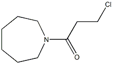 1-(3-chloropropanoyl)azepane Structure