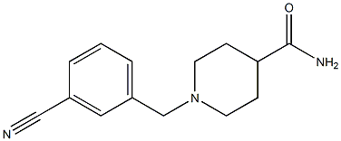 1-(3-cyanobenzyl)piperidine-4-carboxamide 구조식 이미지
