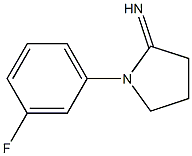 1-(3-fluorophenyl)pyrrolidin-2-imine 구조식 이미지