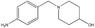 1-(4-aminobenzyl)piperidin-4-ol 구조식 이미지