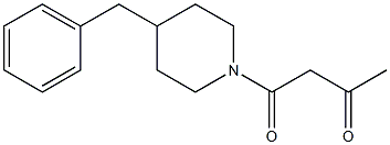 1-(4-benzylpiperidin-1-yl)butane-1,3-dione Structure