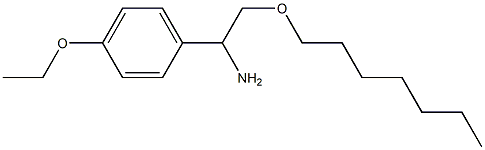 1-(4-ethoxyphenyl)-2-(heptyloxy)ethan-1-amine 구조식 이미지