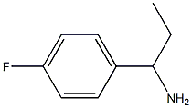 1-(4-fluorophenyl)propan-1-amine 구조식 이미지