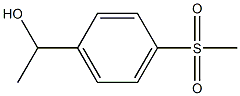 1-(4-methanesulfonylphenyl)ethan-1-ol 구조식 이미지