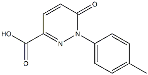 1-(4-methylphenyl)-6-oxo-1,6-dihydropyridazine-3-carboxylic acid Structure