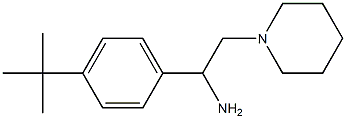 1-(4-tert-butylphenyl)-2-(piperidin-1-yl)ethan-1-amine 구조식 이미지