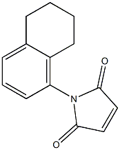 1-(5,6,7,8-tetrahydronaphthalen-1-yl)-2,5-dihydro-1H-pyrrole-2,5-dione 구조식 이미지