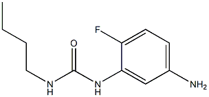 1-(5-amino-2-fluorophenyl)-3-butylurea Structure