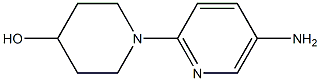 1-(5-aminopyridin-2-yl)piperidin-4-ol 구조식 이미지