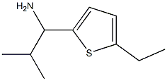 1-(5-ethylthiophen-2-yl)-2-methylpropan-1-amine Structure