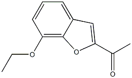 1-(7-ethoxy-1-benzofuran-2-yl)ethan-1-one Structure