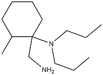 1-(aminomethyl)-2-methyl-N,N-dipropylcyclohexan-1-amine Structure