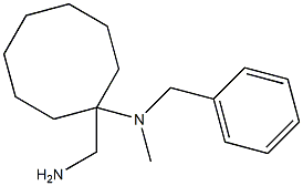 1-(aminomethyl)-N-benzyl-N-methylcyclooctan-1-amine 구조식 이미지