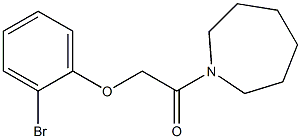 1-(azepan-1-yl)-2-(2-bromophenoxy)ethan-1-one Structure