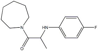 1-(azepan-1-yl)-2-[(4-fluorophenyl)amino]propan-1-one 구조식 이미지