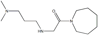 1-(azepan-1-yl)-2-{[3-(dimethylamino)propyl]amino}ethan-1-one Structure