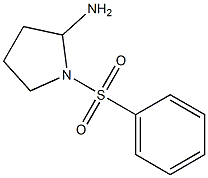 1-(benzenesulfonyl)pyrrolidin-2-amine Structure