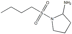 1-(butane-1-sulfonyl)pyrrolidin-2-amine Structure