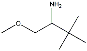 1-(methoxymethyl)-2,2-dimethylpropylamine Structure