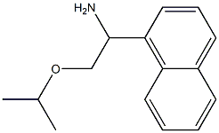 1-(naphthalen-1-yl)-2-(propan-2-yloxy)ethan-1-amine Structure