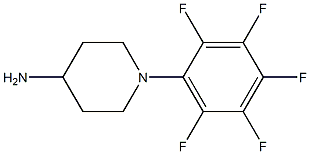 1-(pentafluorophenyl)piperidin-4-amine Structure