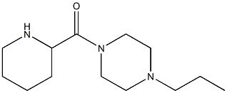 1-(piperidin-2-ylcarbonyl)-4-propylpiperazine Structure