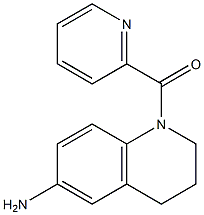 1-(pyridin-2-ylcarbonyl)-1,2,3,4-tetrahydroquinolin-6-amine Structure