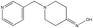 1-(pyridin-3-ylmethyl)piperidin-4-one oxime Structure