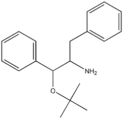 1-(tert-butoxy)-1,3-diphenylpropan-2-amine 구조식 이미지