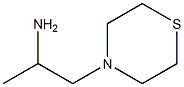 1-(thiomorpholin-4-yl)propan-2-amine 구조식 이미지