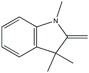 1,3,3-trimethyl-2-methylidene-2,3-dihydro-1H-indole Structure