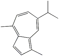 1,4-dimethyl-7-(propan-2-yl)azulene Structure