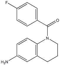 1-[(4-fluorophenyl)carbonyl]-1,2,3,4-tetrahydroquinolin-6-amine Structure