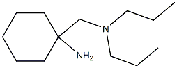1-[(dipropylamino)methyl]cyclohexan-1-amine Structure