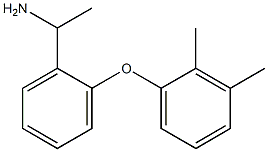 1-[2-(2,3-dimethylphenoxy)phenyl]ethan-1-amine 구조식 이미지