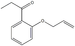 1-[2-(allyloxy)phenyl]propan-1-one 구조식 이미지