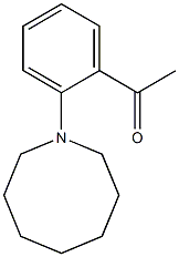 1-[2-(azocan-1-yl)phenyl]ethan-1-one 구조식 이미지