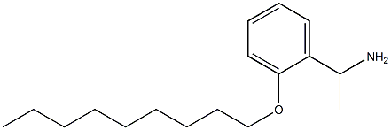 1-[2-(nonyloxy)phenyl]ethan-1-amine Structure